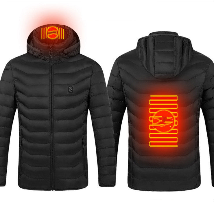 Nueva Chaqueta Eléctrica de Calor Inducido para Invierno