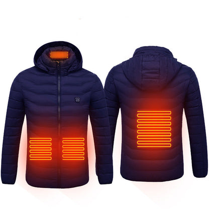 Nueva Chaqueta Eléctrica de Calor Inducido para Invierno